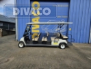Gebraucht D-LINE DV-8G Elektro 48 Volt Shuttle-Golfwagen